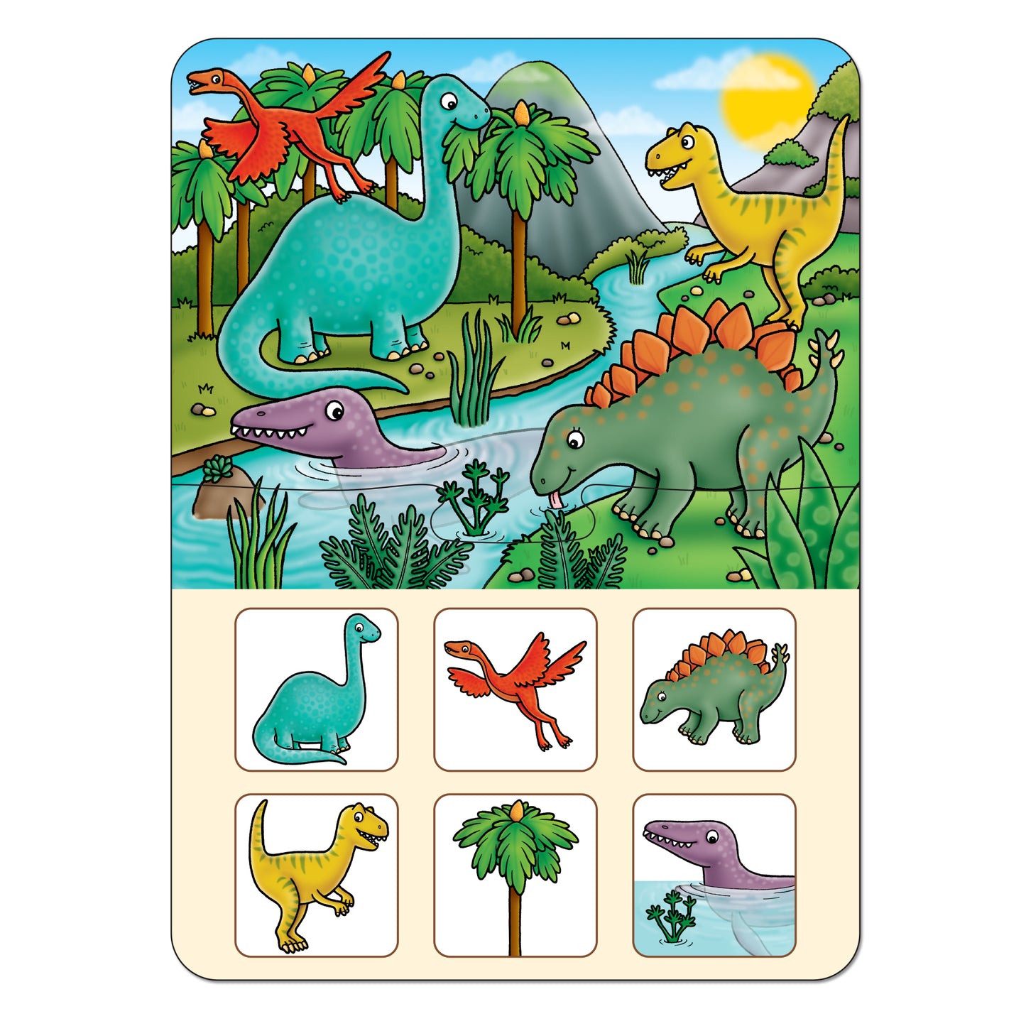 Orchard Toys Dinosaur Lotto Game