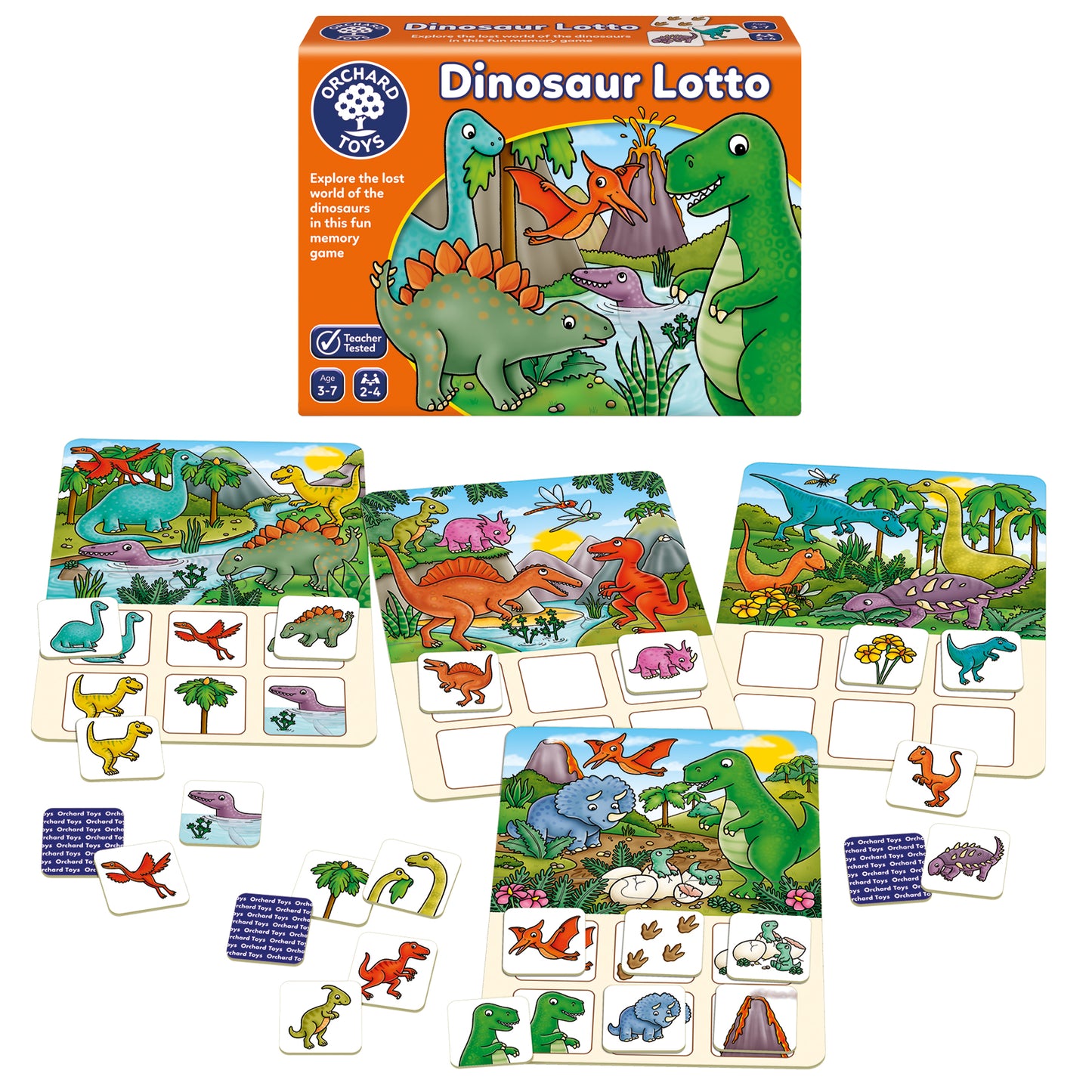 Orchard Toys Dinosaur Lotto Game