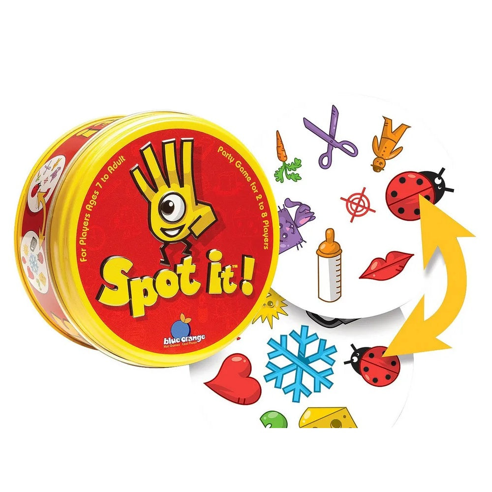 Asmodee DOBBLE speed and observation game Ages 6+ DOBBLE 嗒寳 觀察及反應力遊戲 6歲+