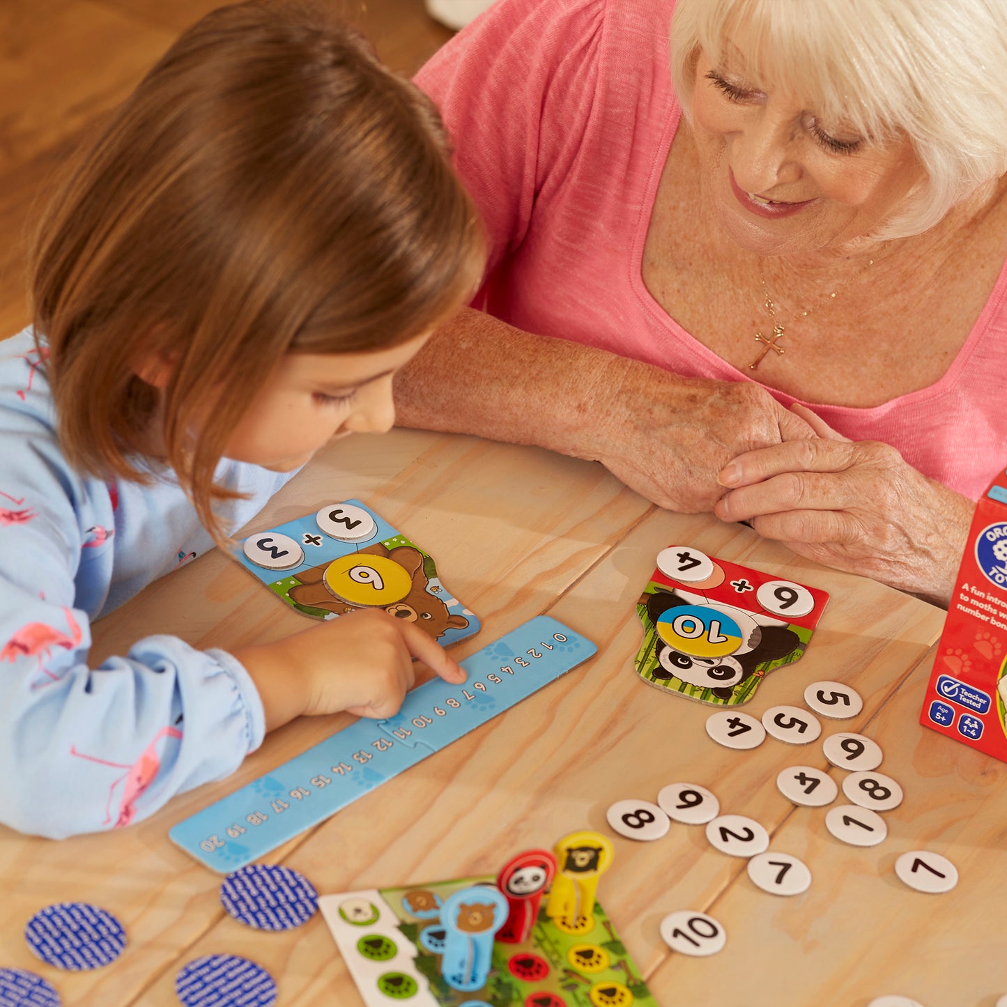 Orchard Toys Number Bears Addition and Subtraction Game