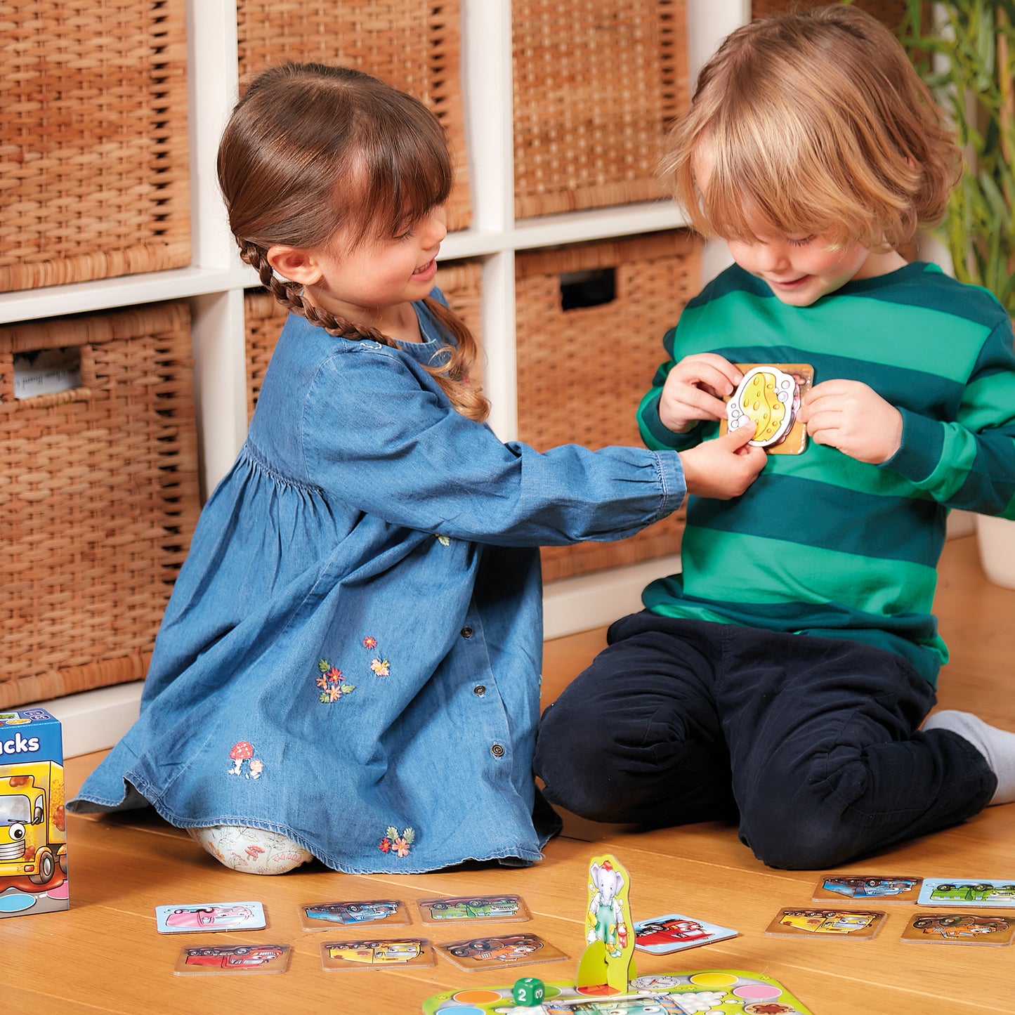 Orchard Toys Mucky Trucks Colour Matching Game