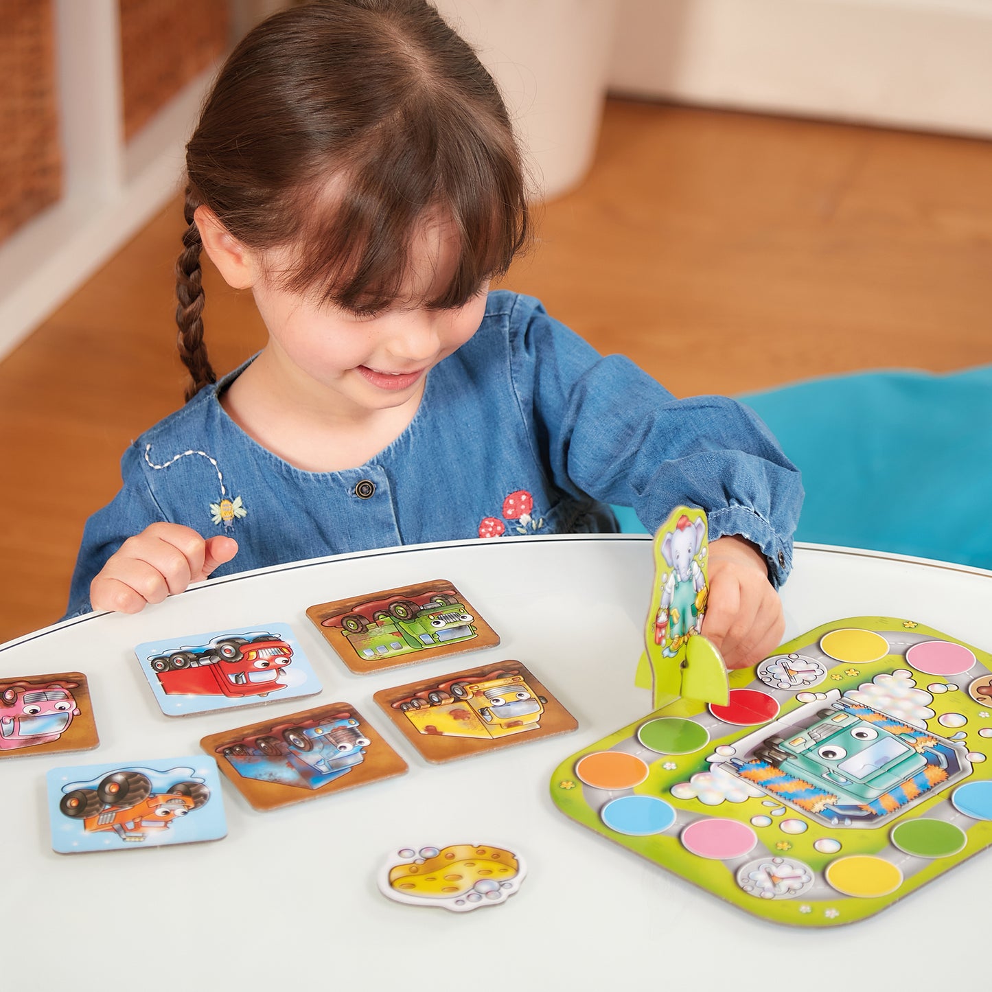 Orchard Toys Mucky Trucks Colour Matching Game