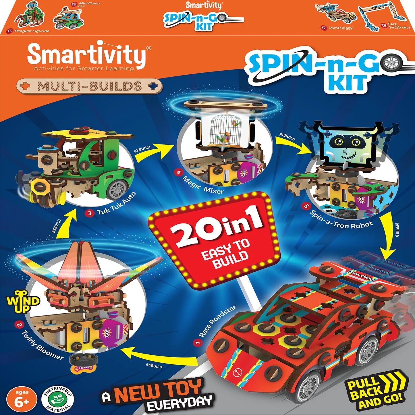 Smartivity 20 in 1 Spin-n-Go Kit 20 合 1 機動旋轉套裝