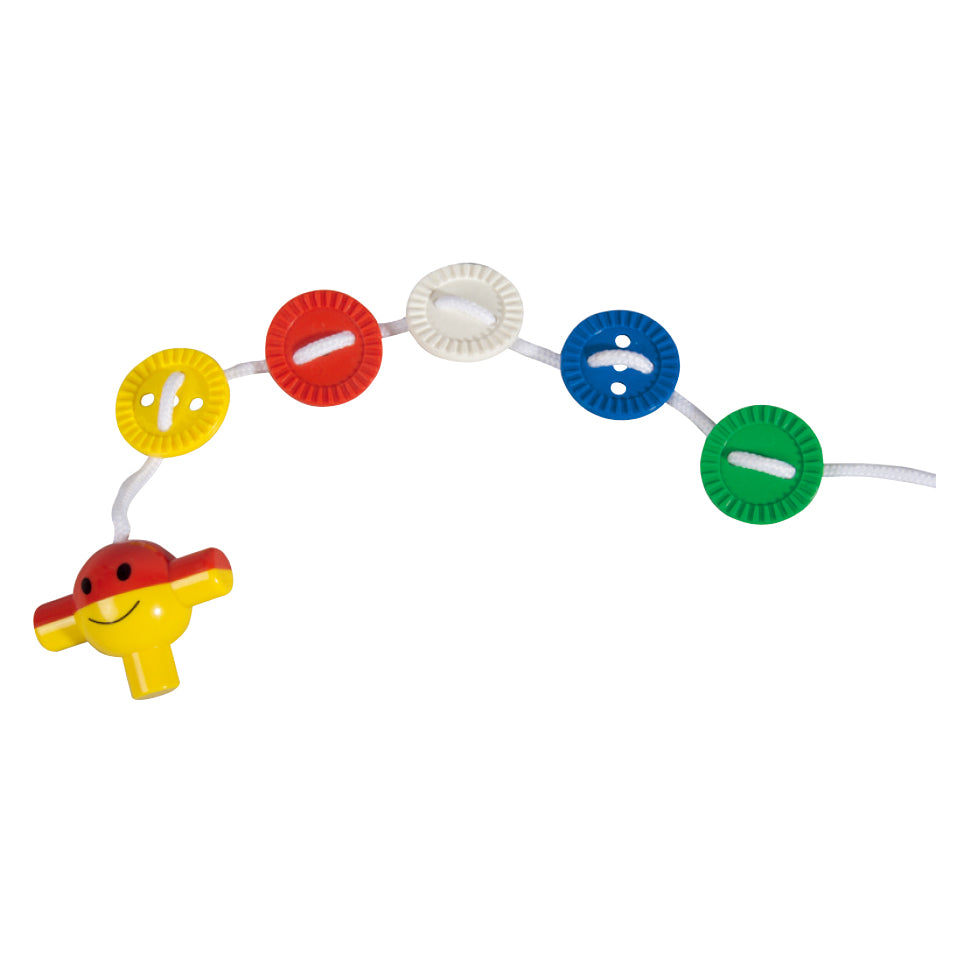 Educo Jumbo Buttons Classroom Set of 200塊彩色大鈕扣排序數量疊加減穿繩多功能課室套裝