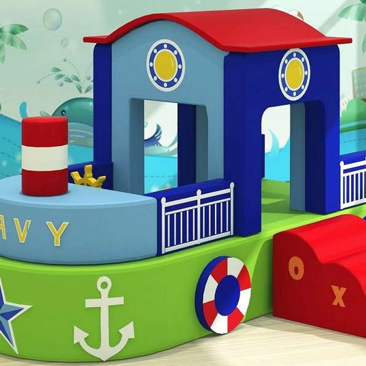 Grampus Soft Foam Playhouse Yacht 軟體遊戲屋-小遊艇