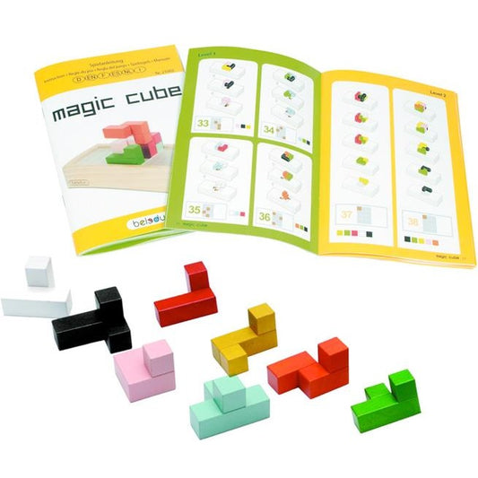 Beleduc Magic Cube Crazy Brain Game 魔腦方塊