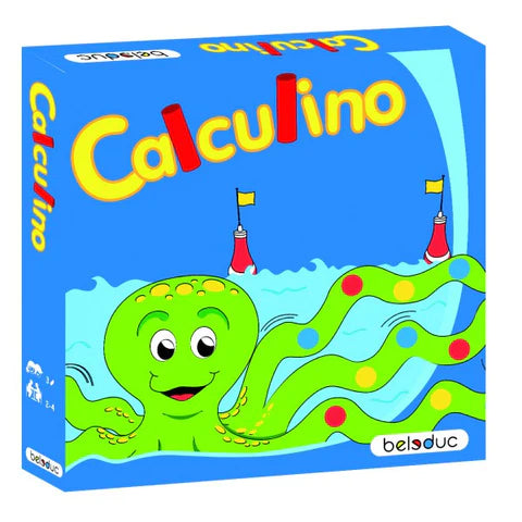 Beleduc Calculino Color & Number Matching & Strategy Game 小章魚顏色數字配對及策略桌上遊戲