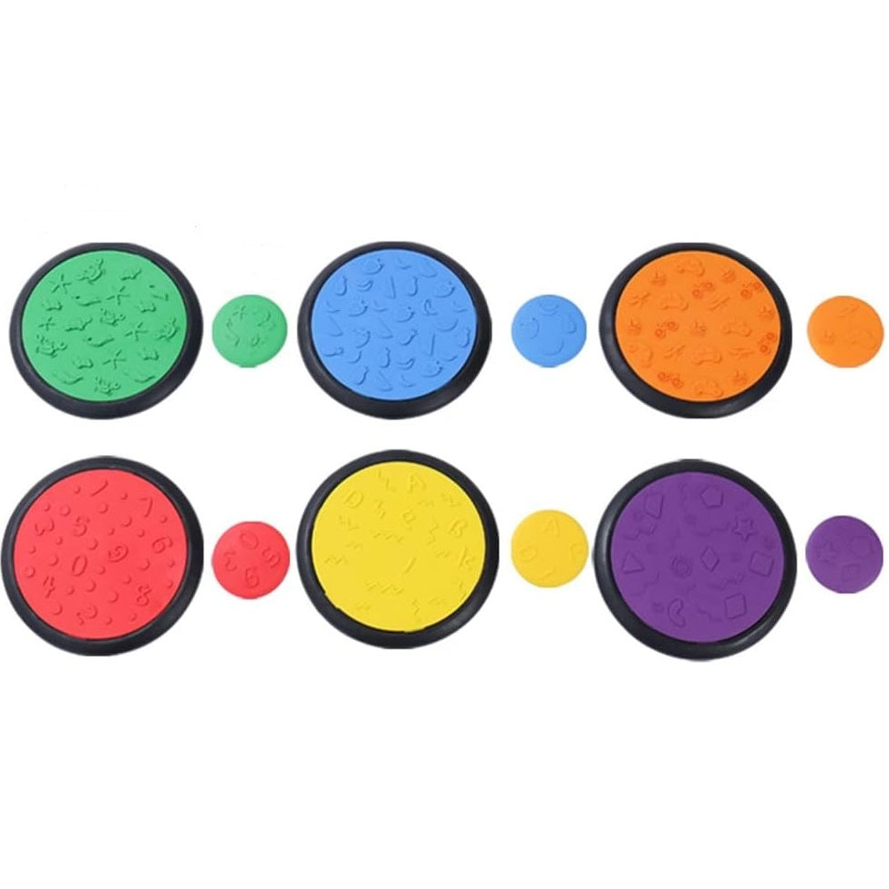 Kindermatic Stepping Tactile Discs Set