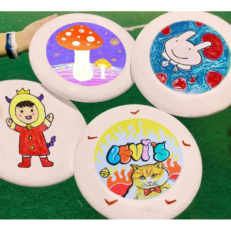 DIY Painting Flying Disc 手繪塗鴉飛碟