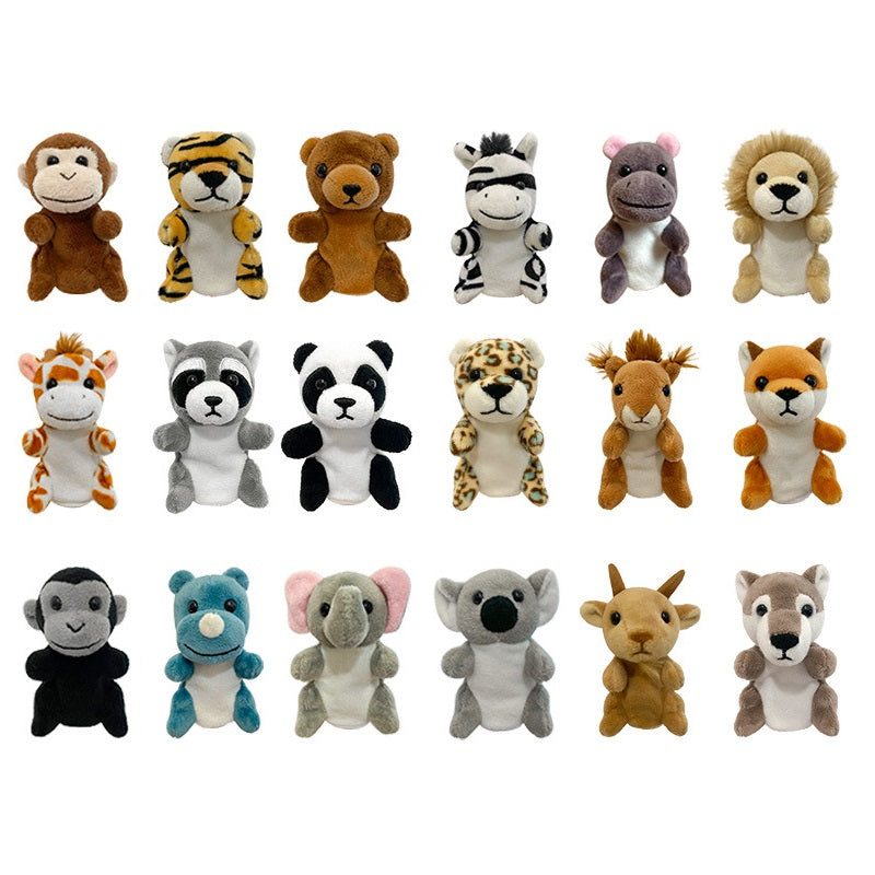 Safari Animal Finger Puppets 野生動物故事手指偶