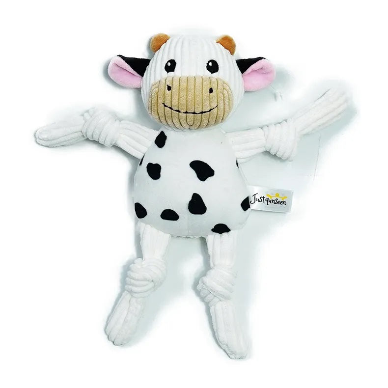 Farm Animal Squeaky Plush 農場動物吱吱布公仔玩具