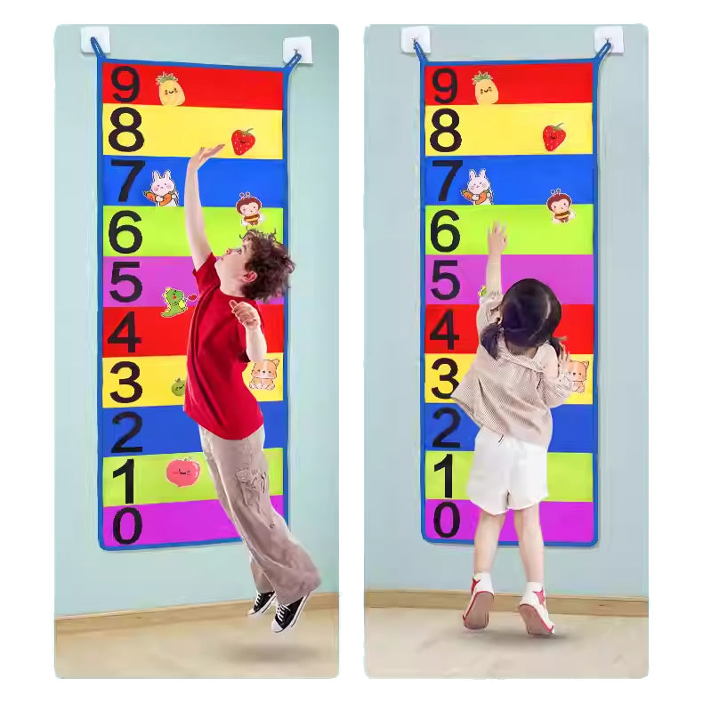 Height Touching Bounce Training Chart 摸高跳躍訓練掛毯