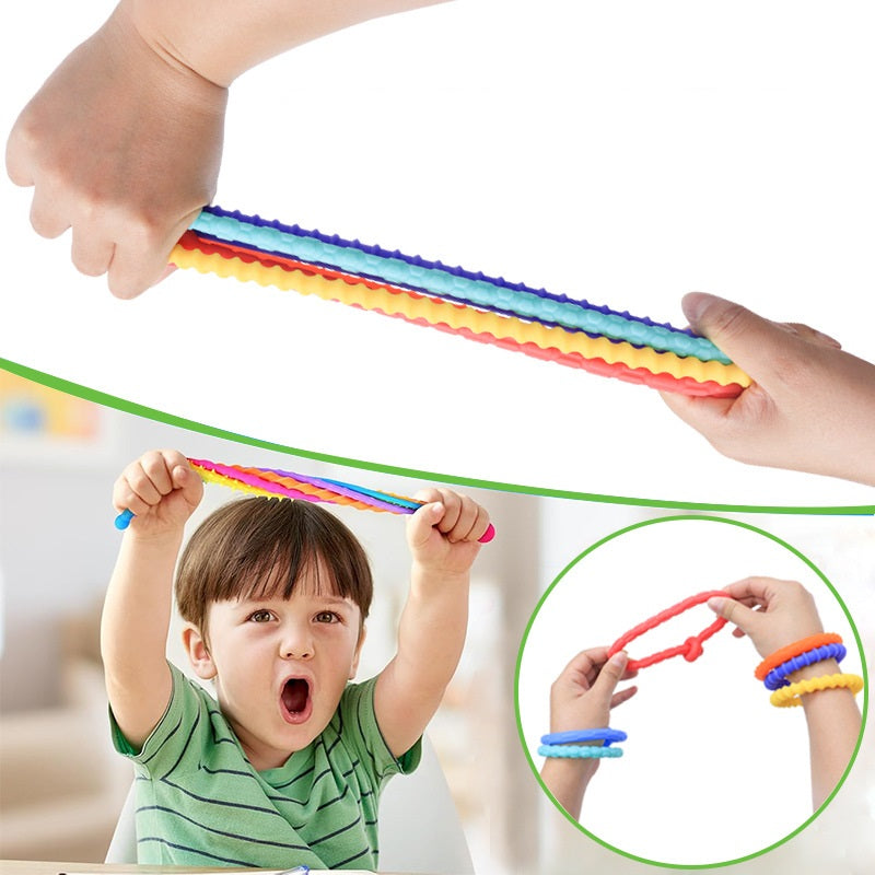 Sensory Stretchy String, set of 6 感官彈彈繩帶6個套裝