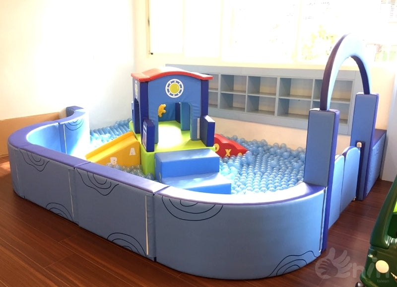 Grampus Soft Foam Playhouse Yacht 軟體遊戲屋-小遊艇