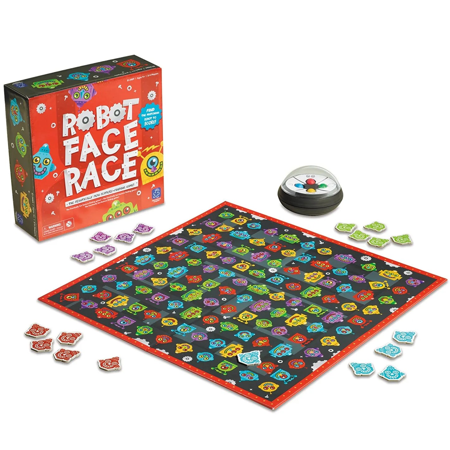 Educational Insights Robot Face Race Game