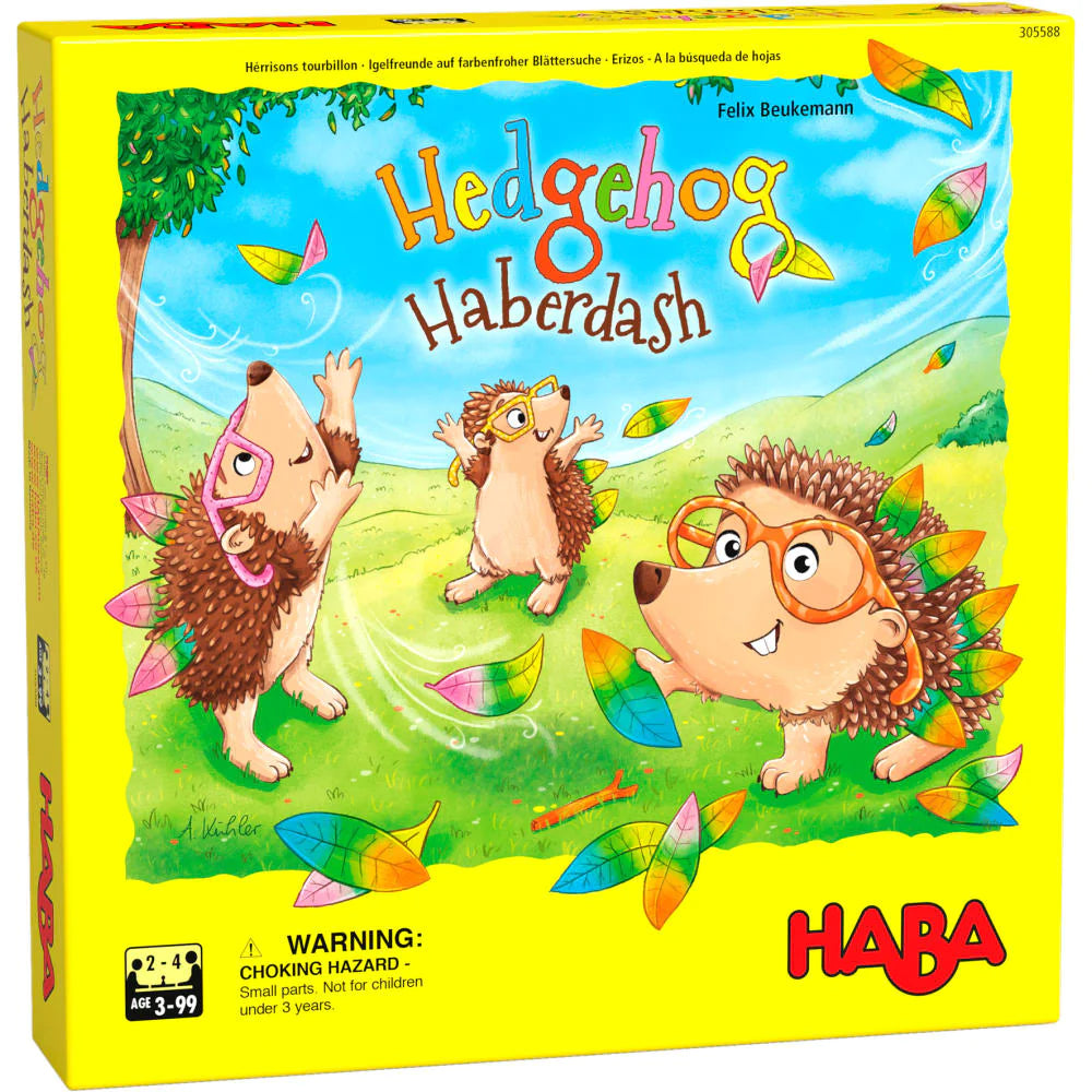 HABA Hedgehog Haberdash 彩色配對記憶遊戲