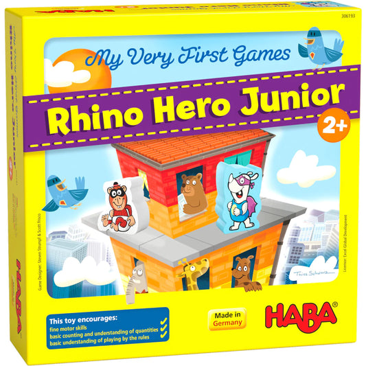 HABA My Very First Games - Rhino Hero Junior Construction & Cooperative game 建構合作遊戲