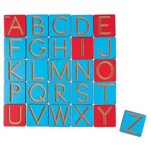 Nathan Touch & Move Pre-writing and Drawing Board - Uppercase Letters 26 pcs set 學前寫字及繪畫訓練板 - 正楷大寫26塊套裝