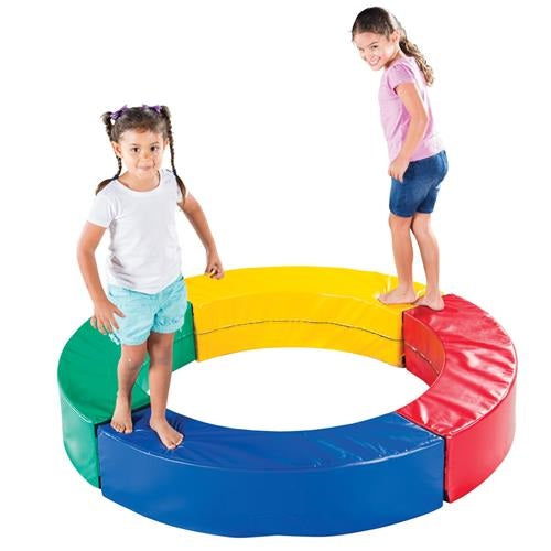 Soft Play Roundabout Set of 4個弧度組成的正圓 幼兒軟體運動組合