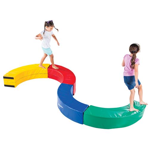 Soft Play Roundabout Set of 4個弧度組成的正圓 幼兒軟體運動組合