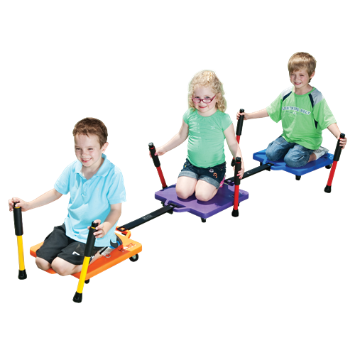 Grampus Sitting Scooter Board Assorted Color Set of 6架 連接式滑板車 套裝