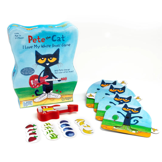 Educational Insights Pete the Cat I Love My White Shoes Game