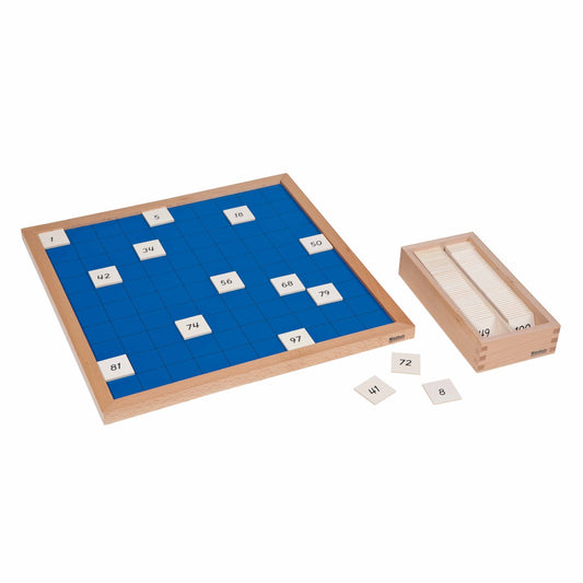 Niehuis Montessori Hundred Board 蒙特梭利教具- 一百數字板