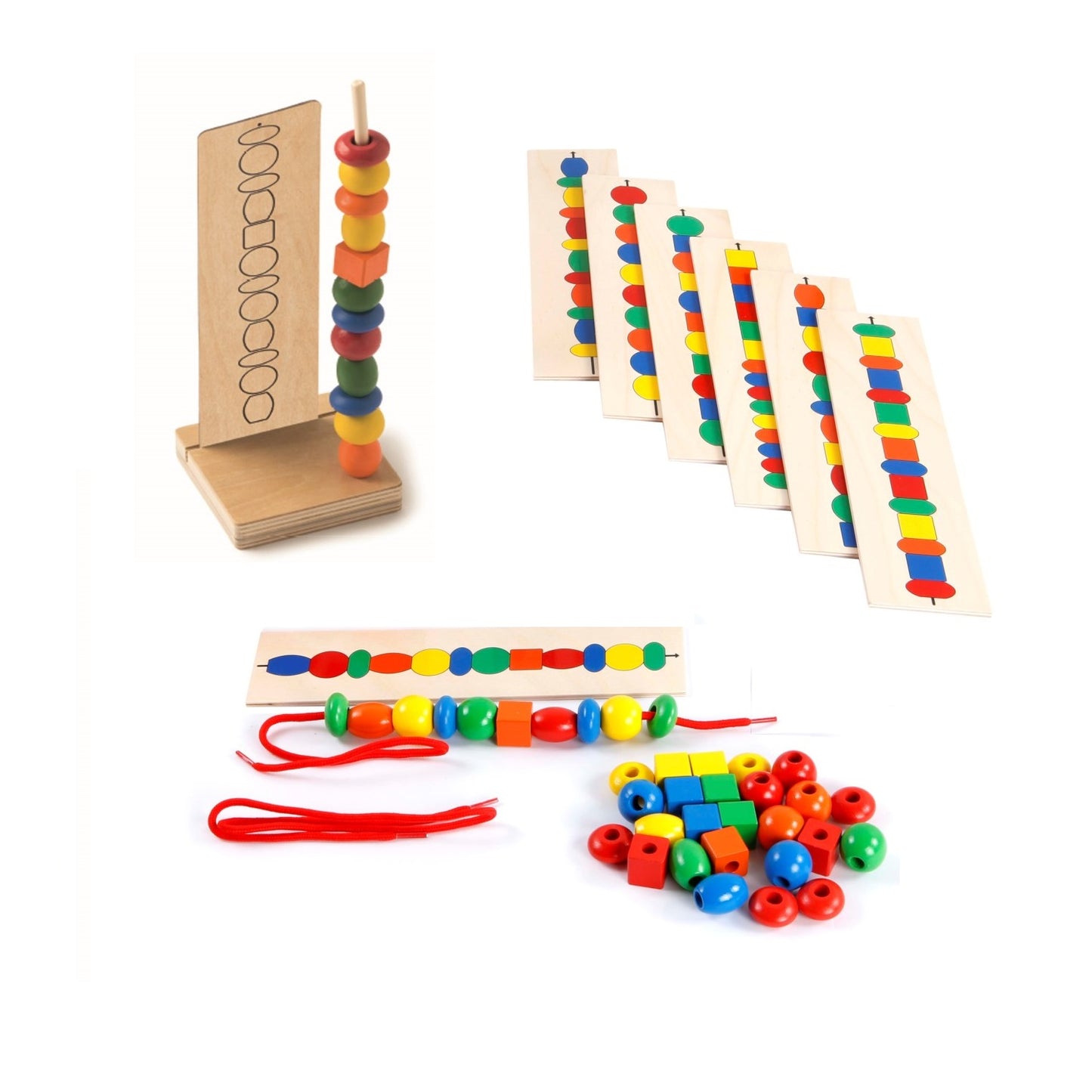 Toys for Life Sort The Beads Logic Lacing Game 邏輯串珠遊戲