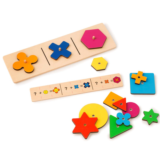 Toys for Life Build a Flower Spatial Orientation Game 疊構形狀t花空間定位遊戲