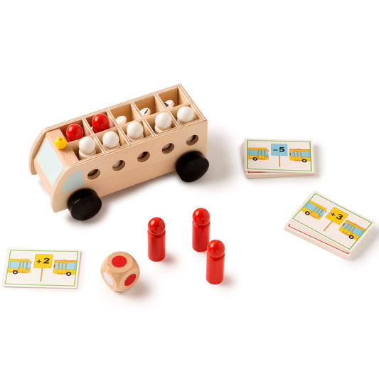Toys for Life Mathematic Bus Counting Game 巴士乘客上落數量遊戲