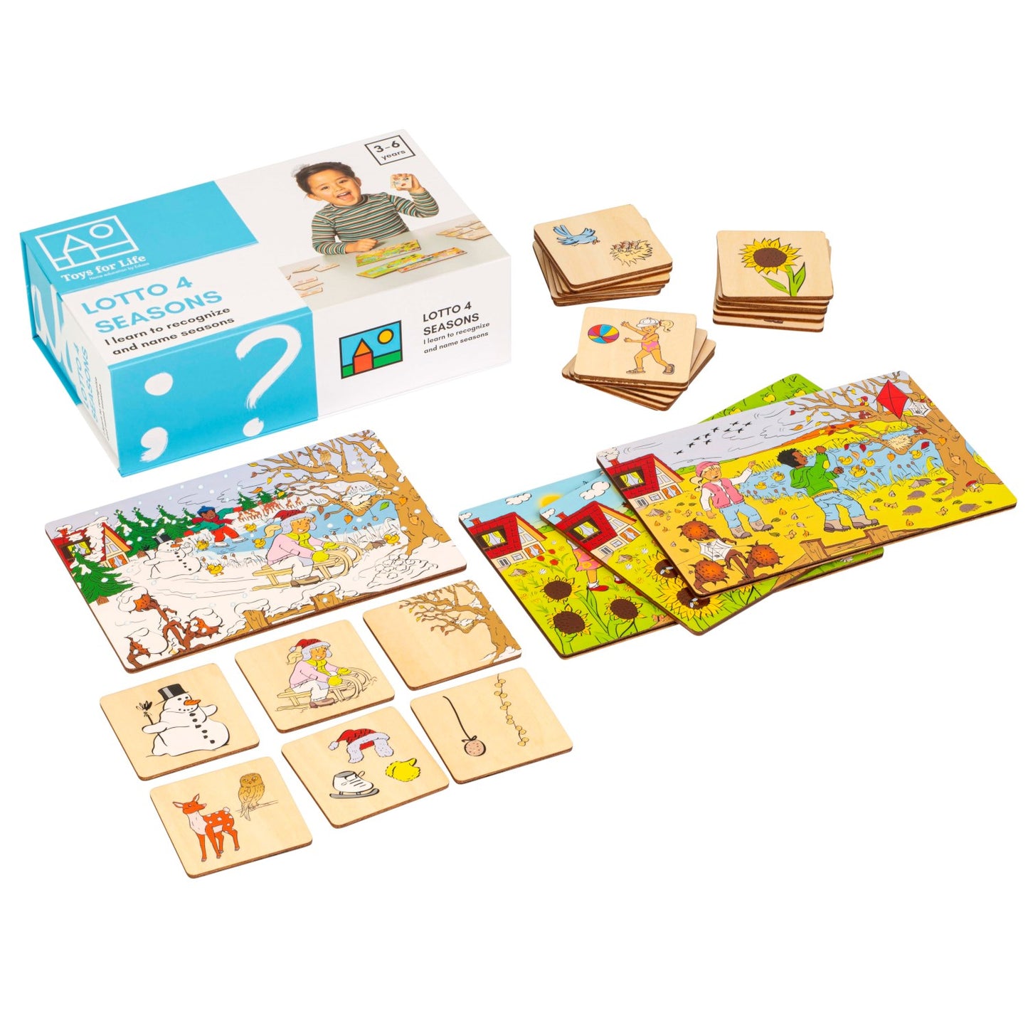 Toys for Life Lotto – 4 seasons Sorting Game 季節分類遊戲