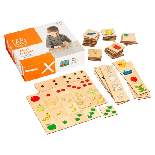 Toys for Life Math Matrix Game 矩陣配對遊戲