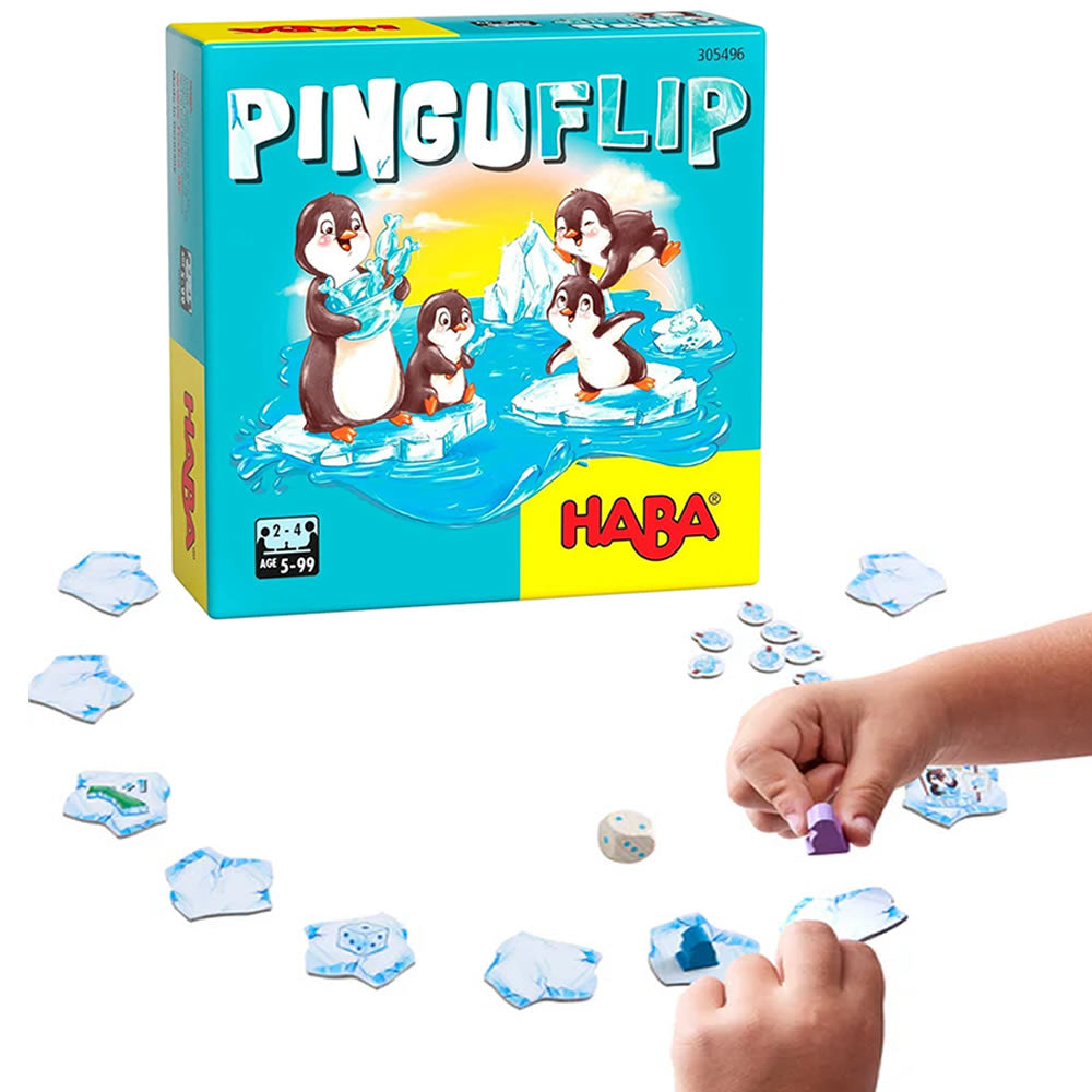 Haba 305496 Penguin Flip Game