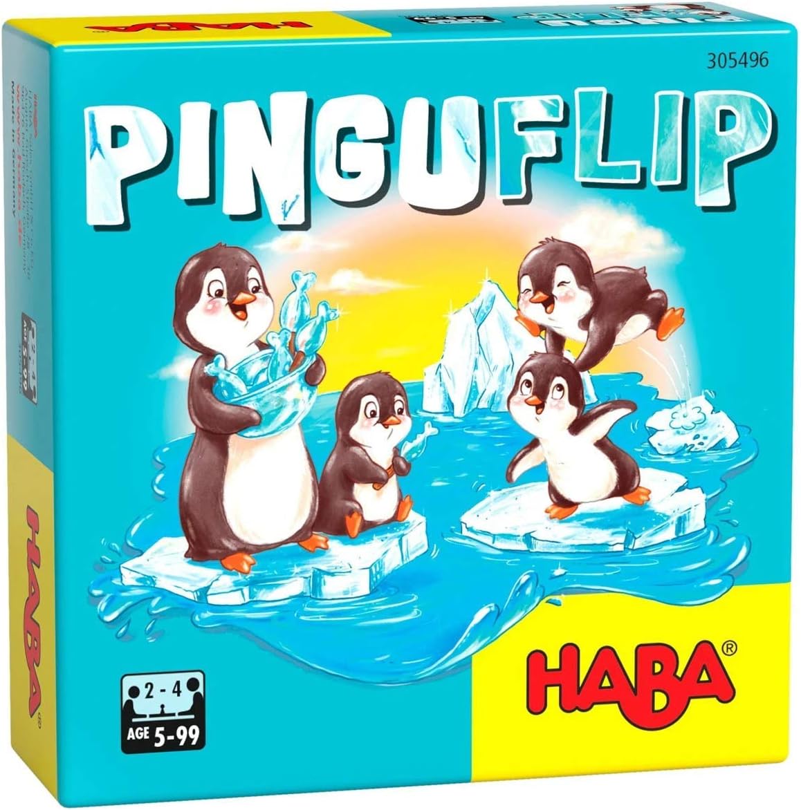 Haba 305496 Penguin Flip Game