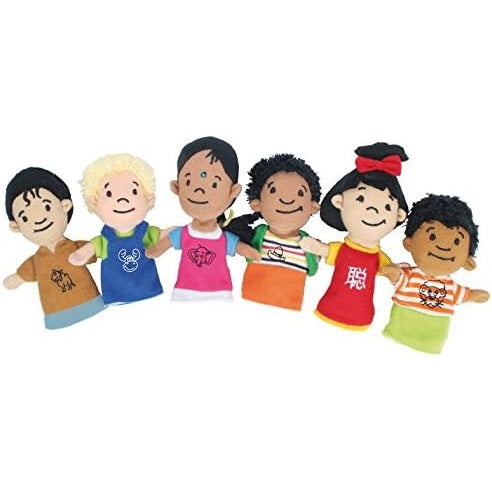 Beleduc – 41100 – Finger Puppet – One World – Set of 6