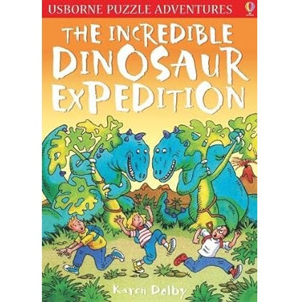 Usborne Puzzle Adventures The Incredible Dinosaur Expedition