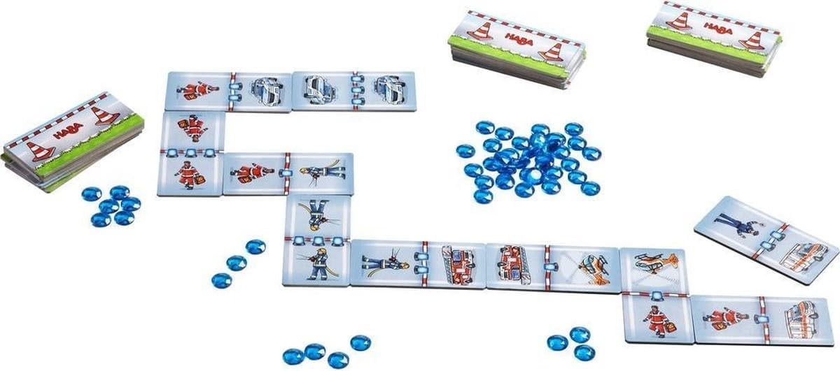 HABA 304195 Dominoes in Action of Fire Fighter 消防員行動多米諾遊戲