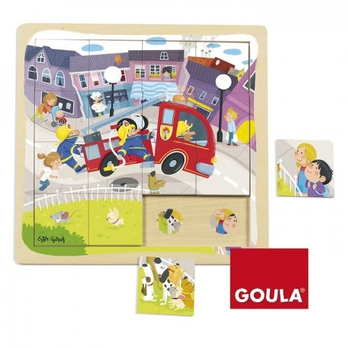 Goula Fire Truck Puzzle