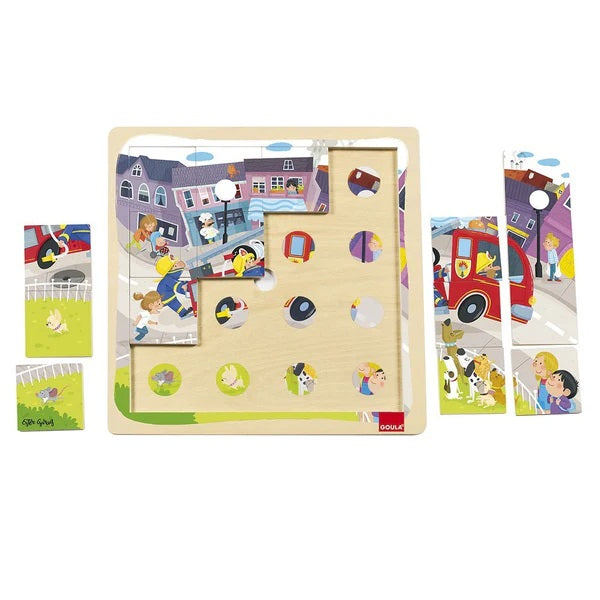 Goula Fire Truck Puzzle