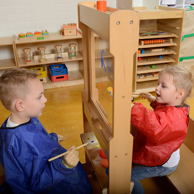 Masterkidz 2-in-1 Free-standing Painting Window 站立式透明亞克力多功能塗鴉板