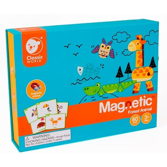 Classic World Magnetic Game Box: Forest Animal 磁性遊戲盒：森林動物