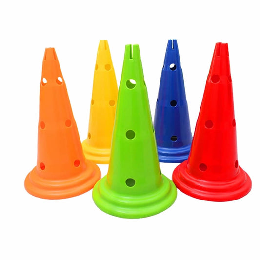Sports Marker Cones 52x27cm Set of 5 Color 帶孔標誌桶雪榚桶