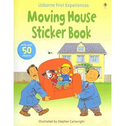 Usborne First Experiences Moving House Sticker Book