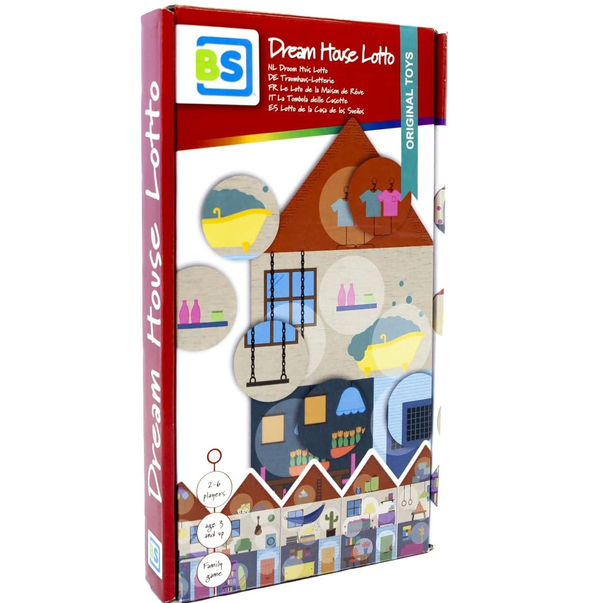 BS Toys Dream House Lotto Color & Shape Matching Game 夢想屋形狀及顏色配對遊戲