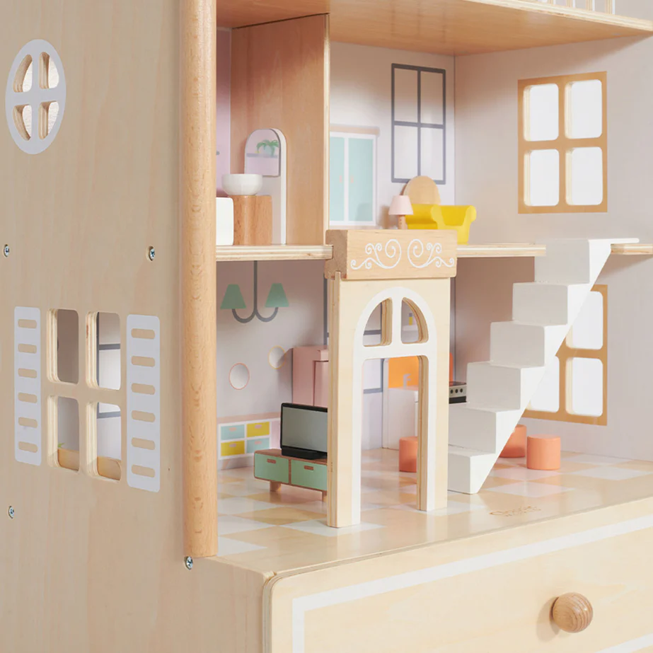 Classic World Happy Villa Dollhouse 快樂娃娃屋