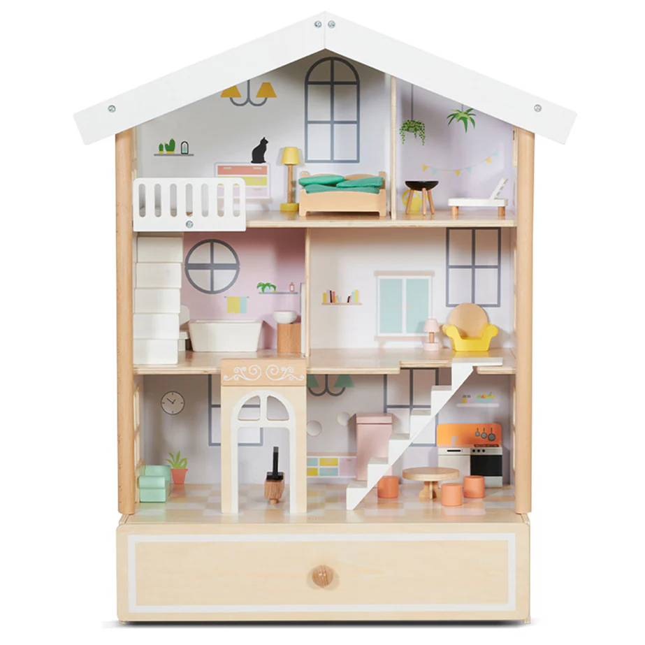 Classic World Happy Villa Dollhouse 快樂娃娃屋