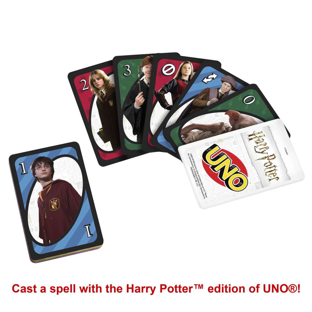 UNO Harry Potter themed Card Game UNO 哈利波特主題卡牌遊戲