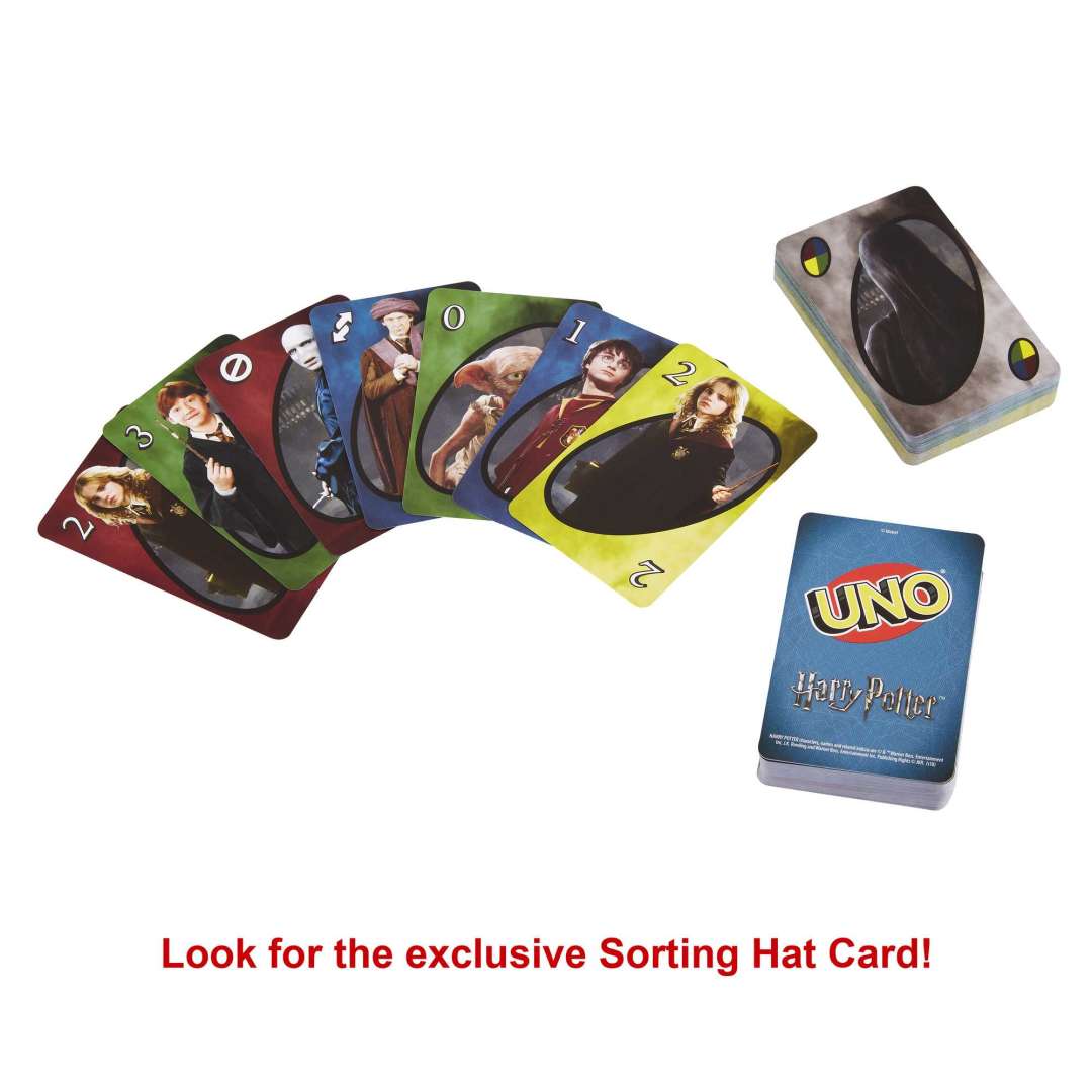 UNO Harry Potter themed Card Game UNO 哈利波特主題卡牌遊戲