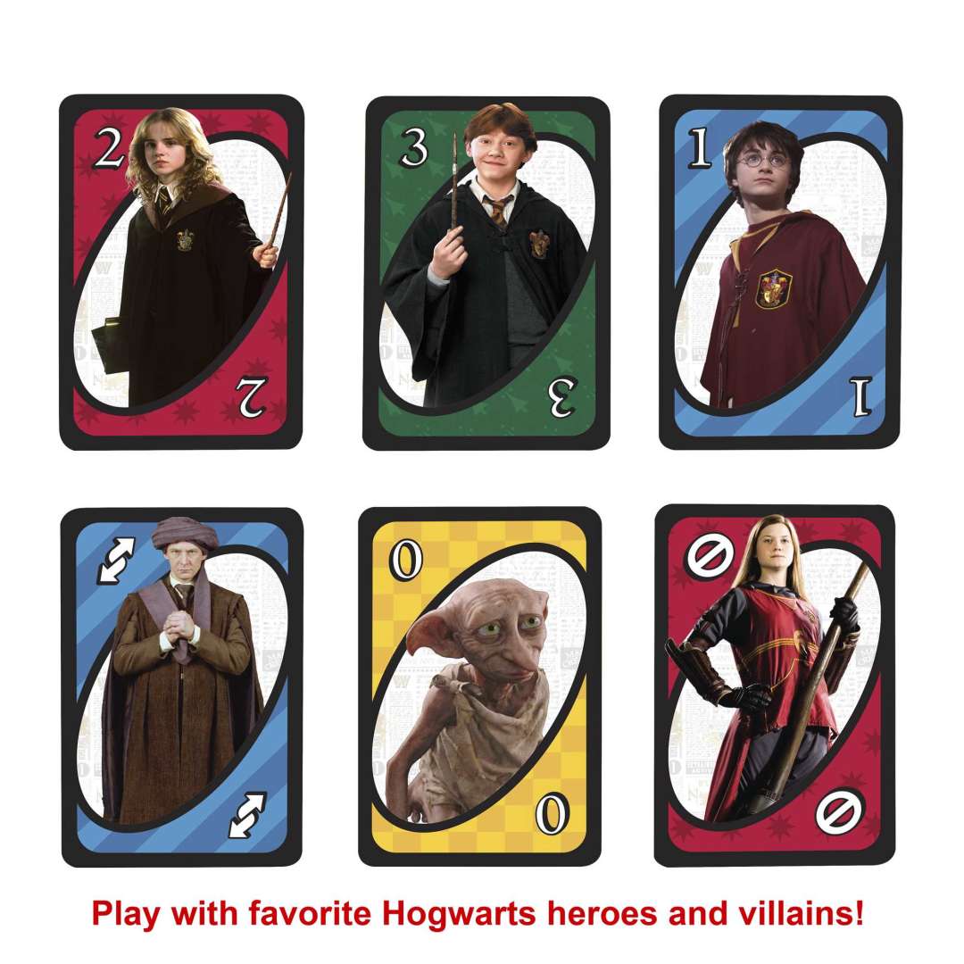 UNO Harry Potter themed Card Game UNO 哈利波特主題卡牌遊戲