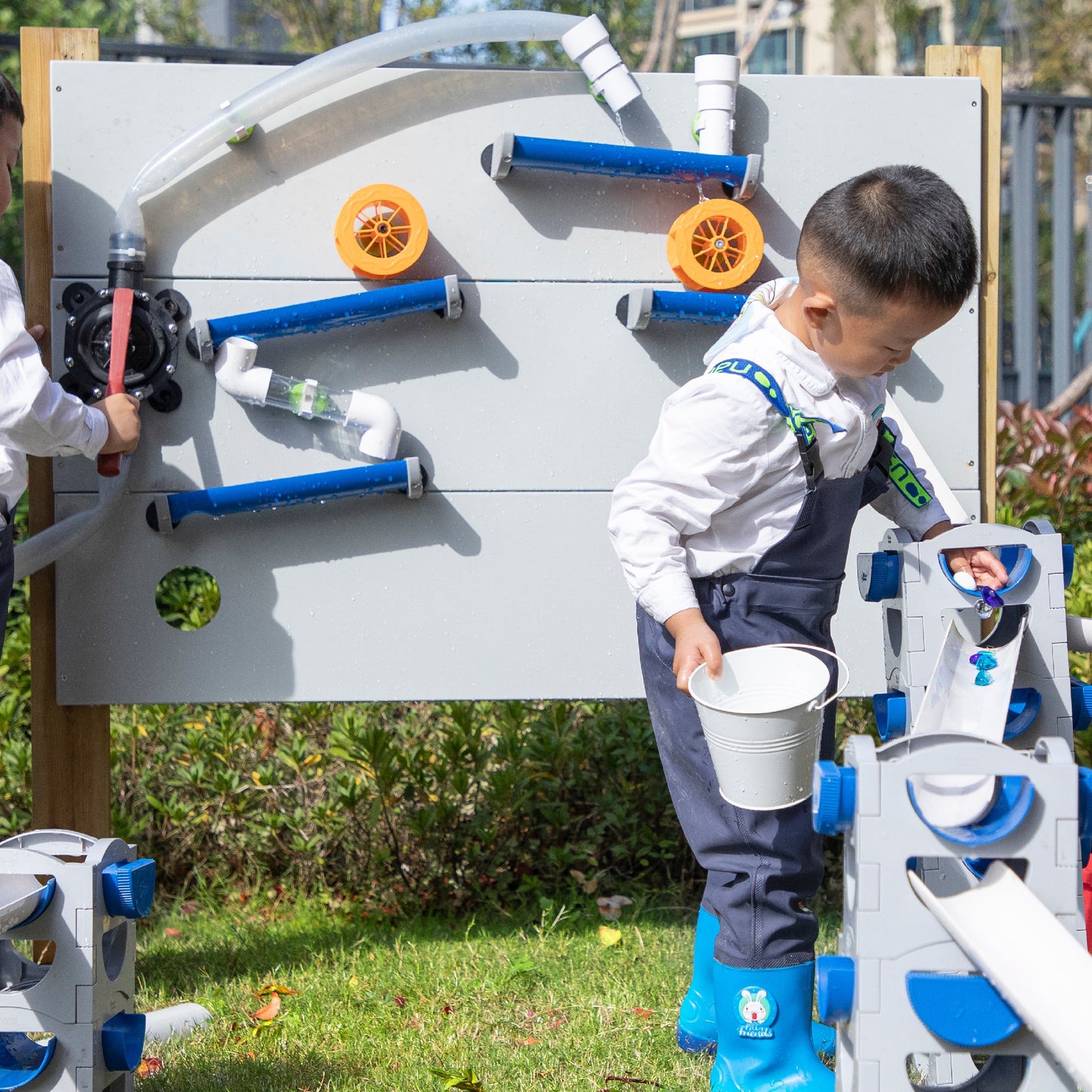 Outdoor Water Transmission Playset 戶外輸水系統玩學套裝